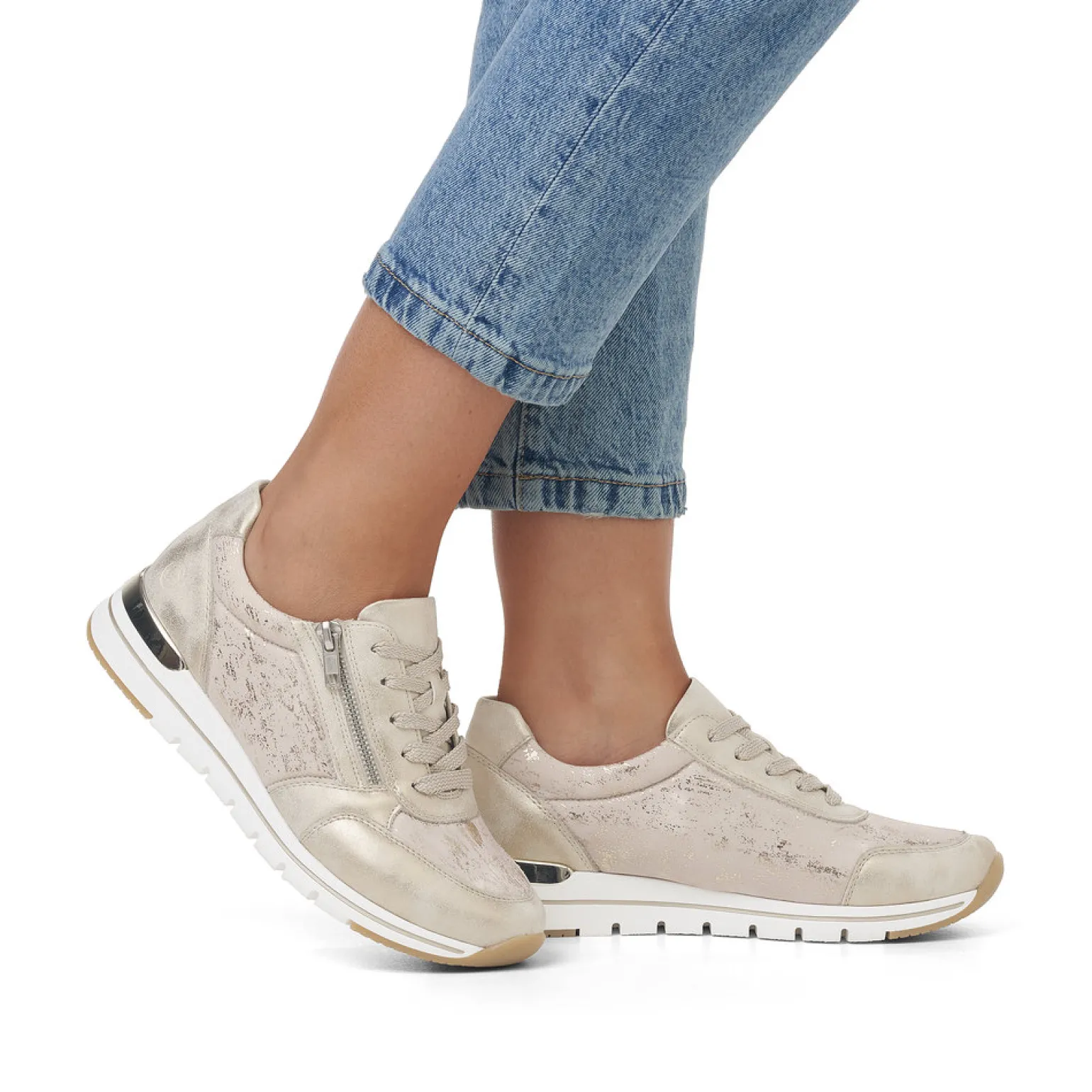 Baskets Compensees Remonte R6700-61 Gold