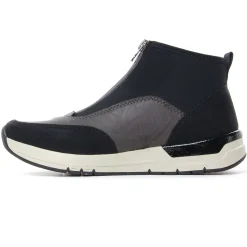 Baskets Compensees Rieker 58956-00 Noir Graphite