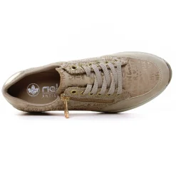Baskets Compensees Rieker N4316-62 Beige