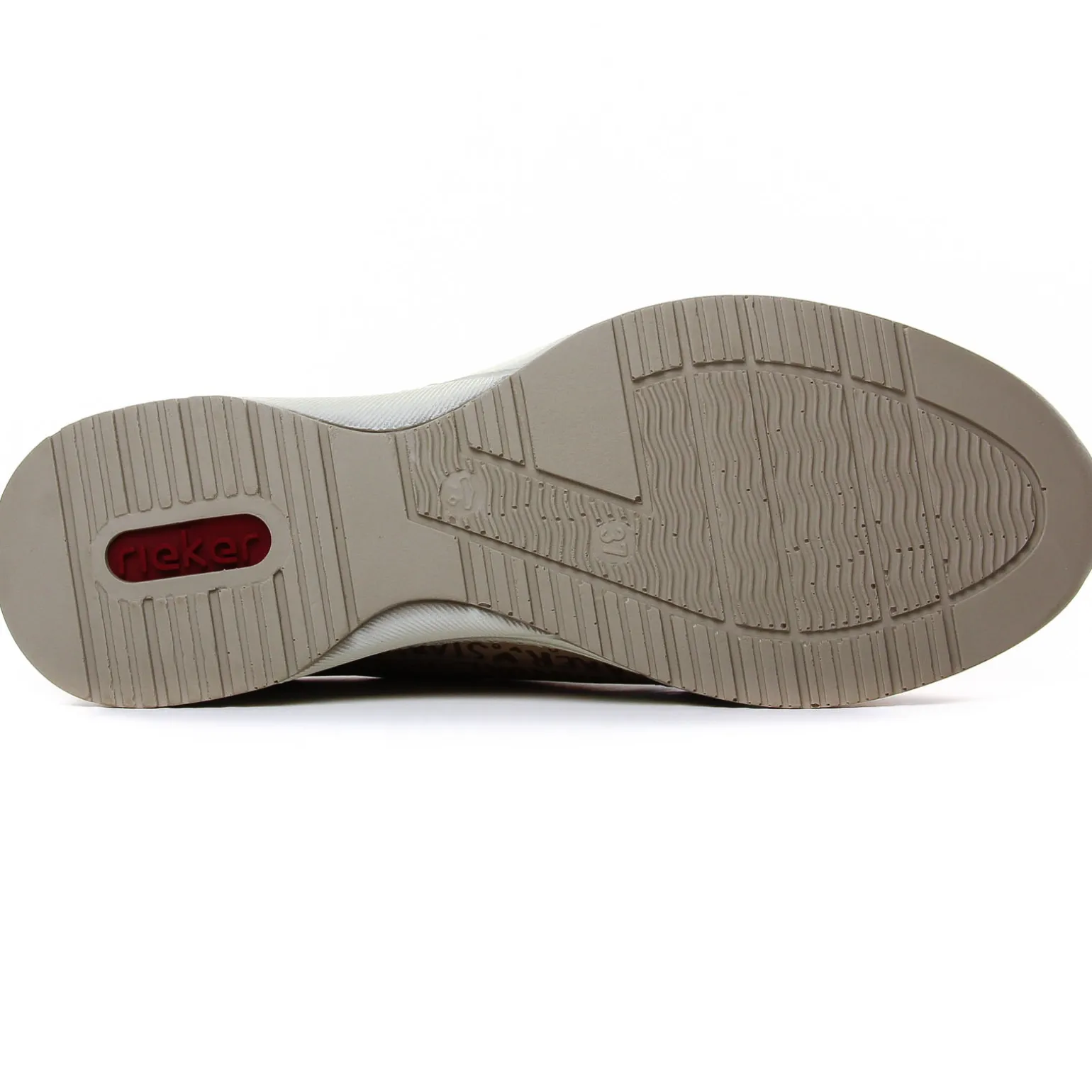 Baskets Compensees Rieker N4316-62 Beige