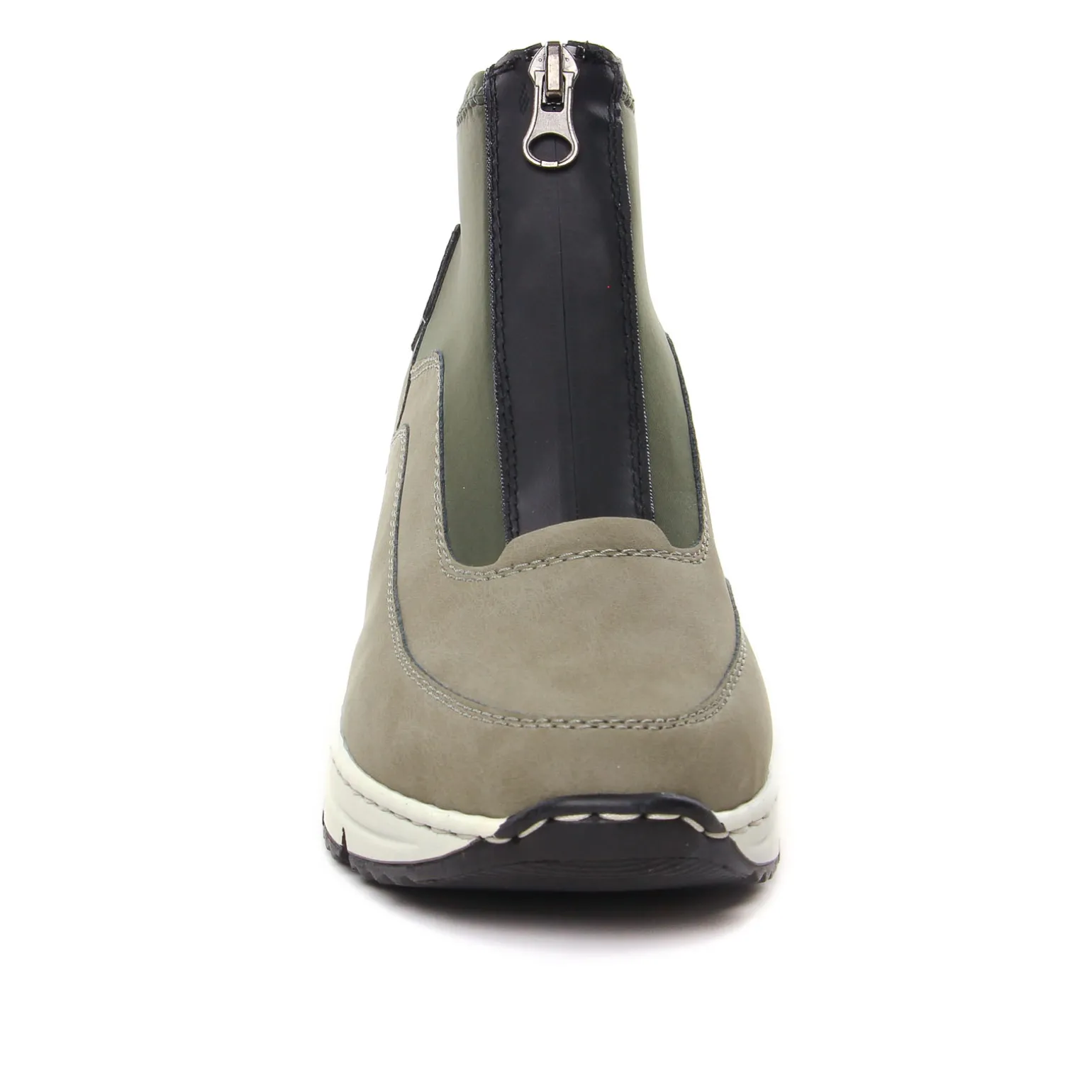 Baskets Compensees Rieker N6352-52 Reed Schwarz