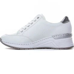 Baskets Compensees Rieker N4322-80 White