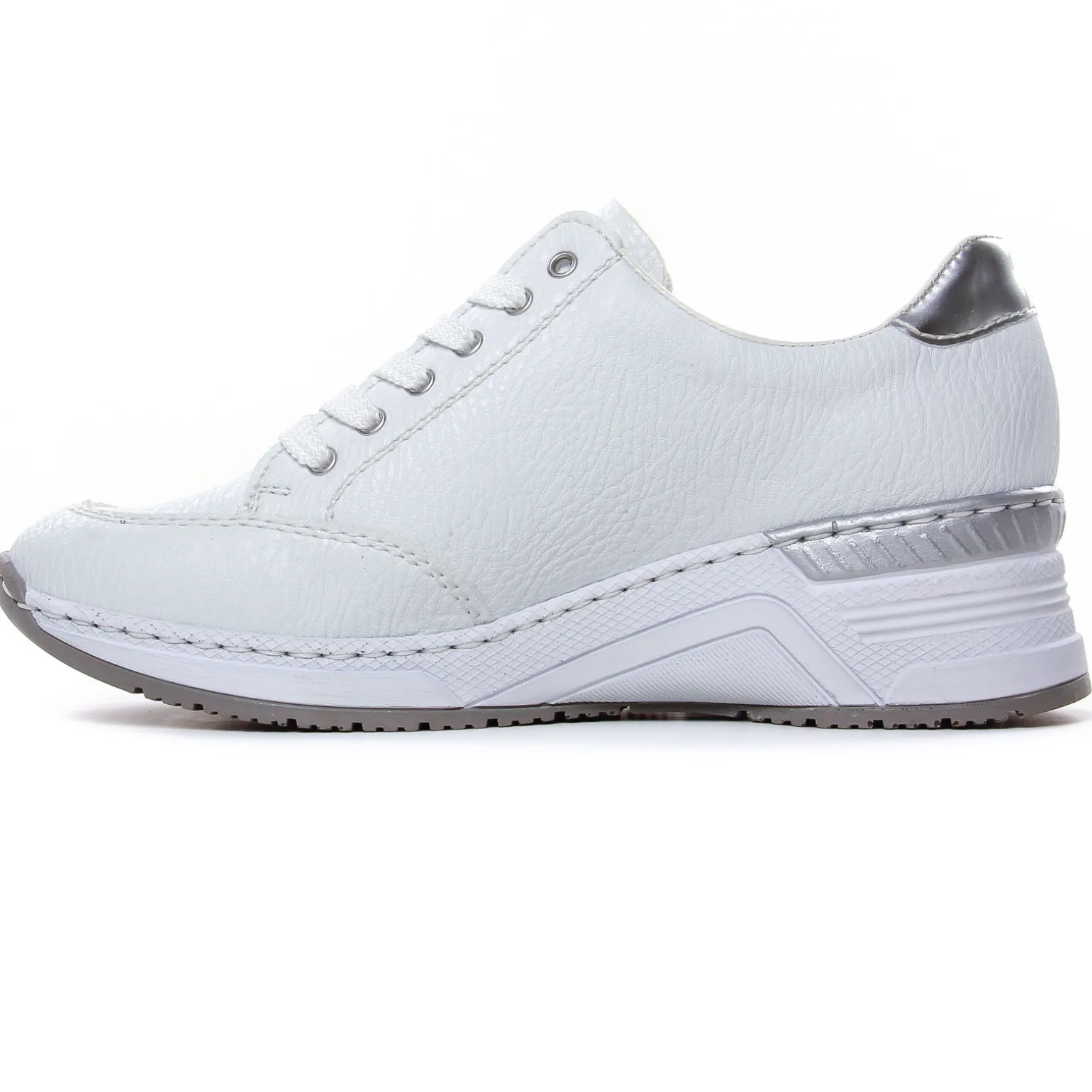 Baskets Compensees Rieker N4322-80 White