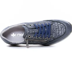 Baskets Compensees Rieker N4316-13 Blue
