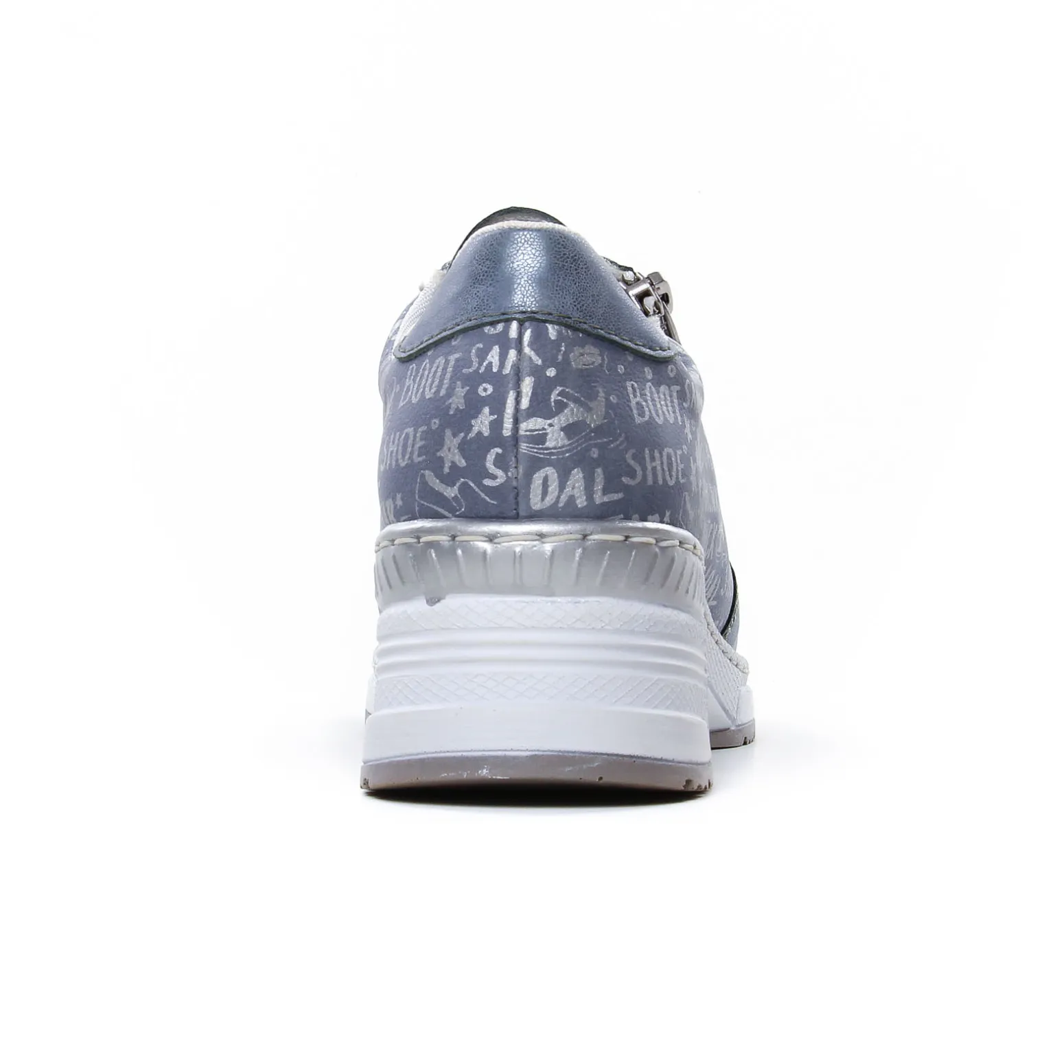 Baskets Compensees Rieker N4316-13 Blue