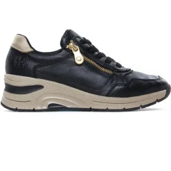 Baskets Compensees Rieker N9301-00 Noir