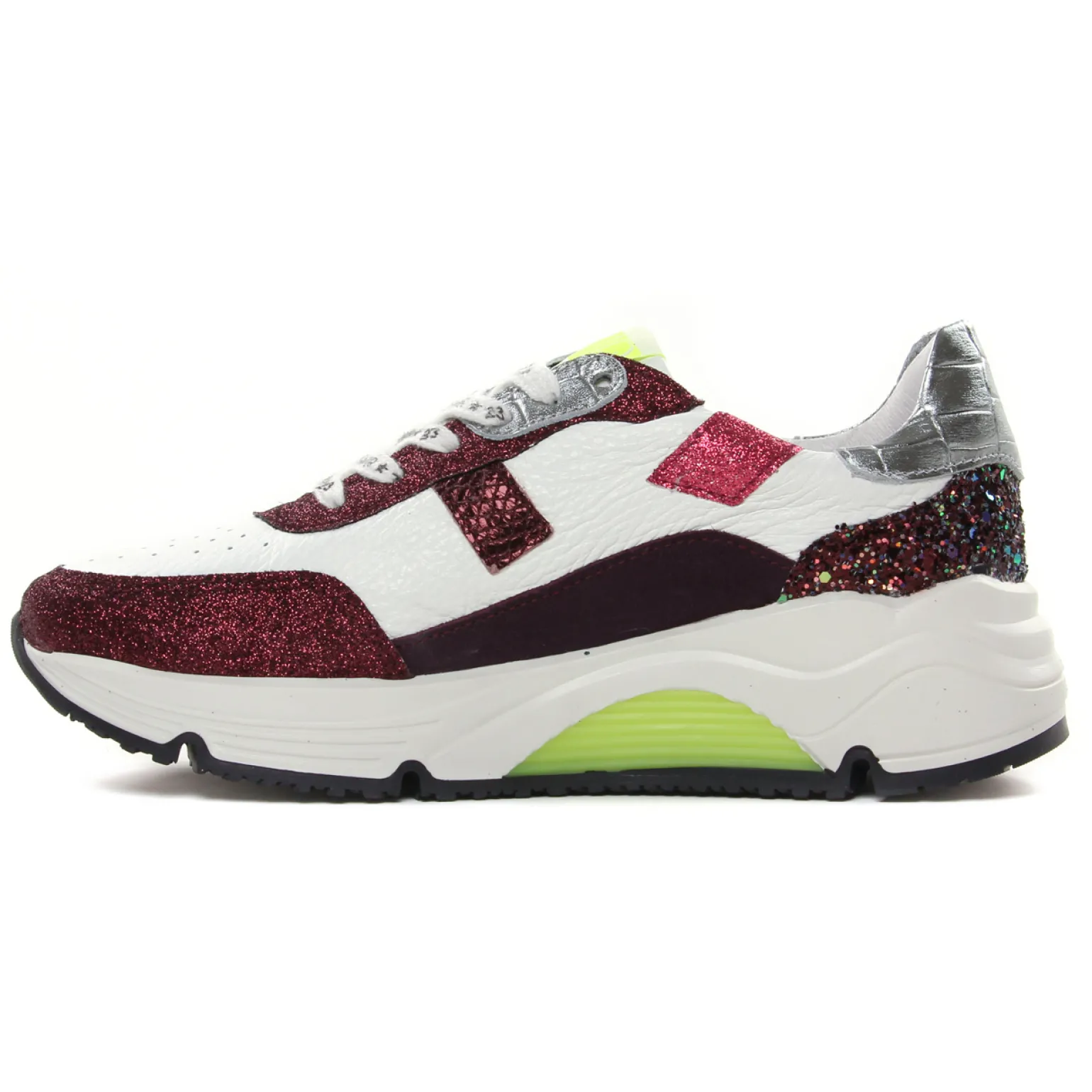 Baskets Compensees Semerdjian Ayla 6529 Blanc Multi