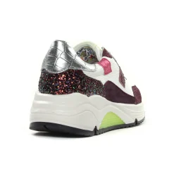 Baskets Compensees Semerdjian Ayla 6529 Blanc Multi