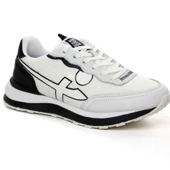 Baskets Compensees Tamaris 23722 White Black