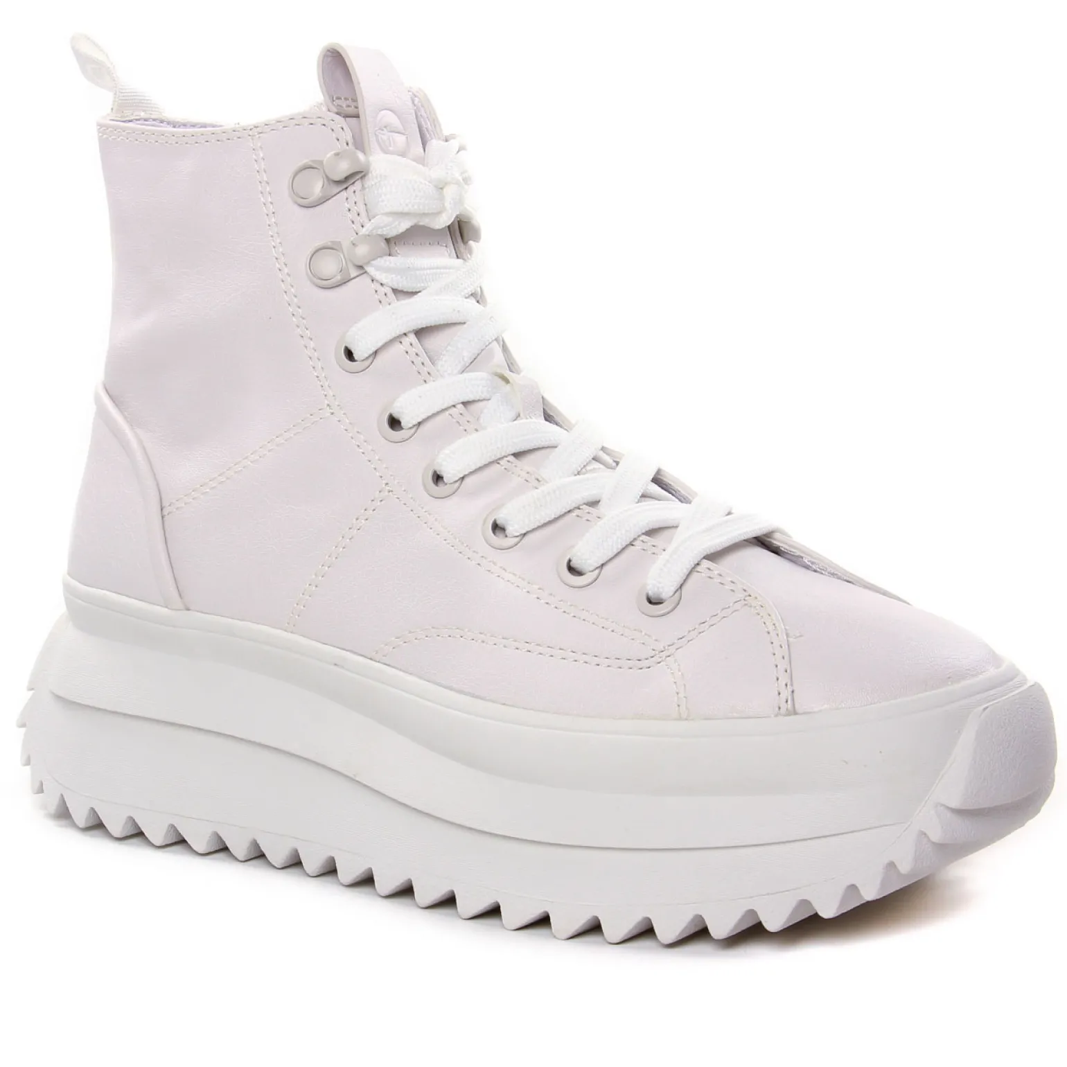 Baskets Compensees Tamaris 25888 White Uni