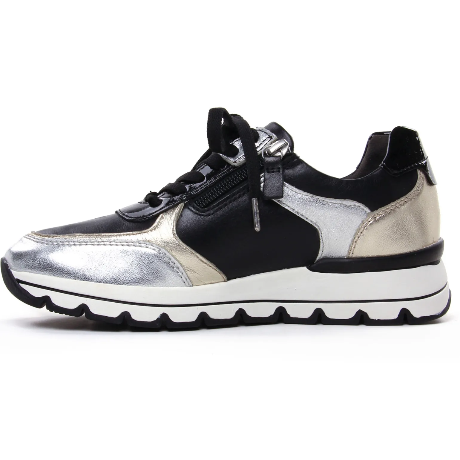 Baskets Compensees Tamaris 23719 Black Comb