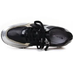 Baskets Compensees Tamaris 23719 Black Comb