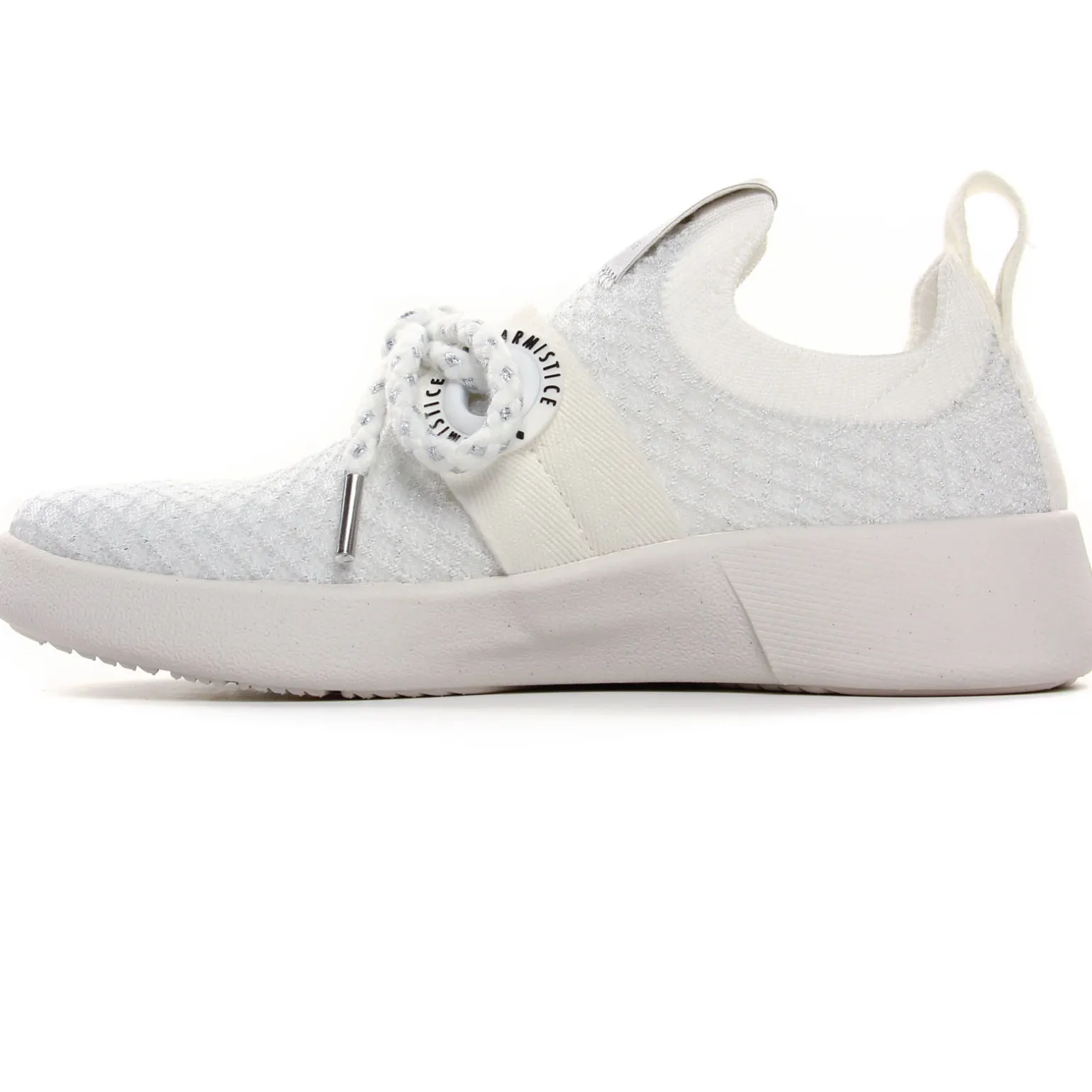 Baskets Mode Armistice Volt One White Silver