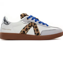 Baskets Mode Asfvlt Elite White Leopard