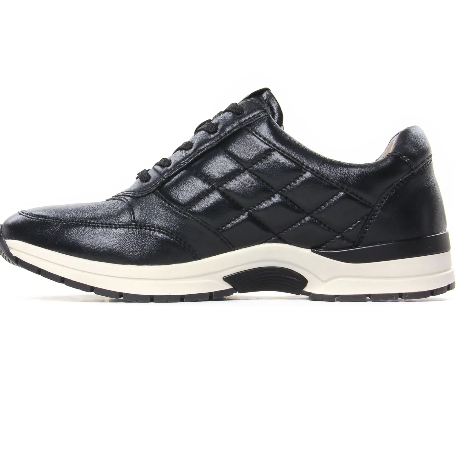 Baskets Mode Caprice 23653 Black Nappa