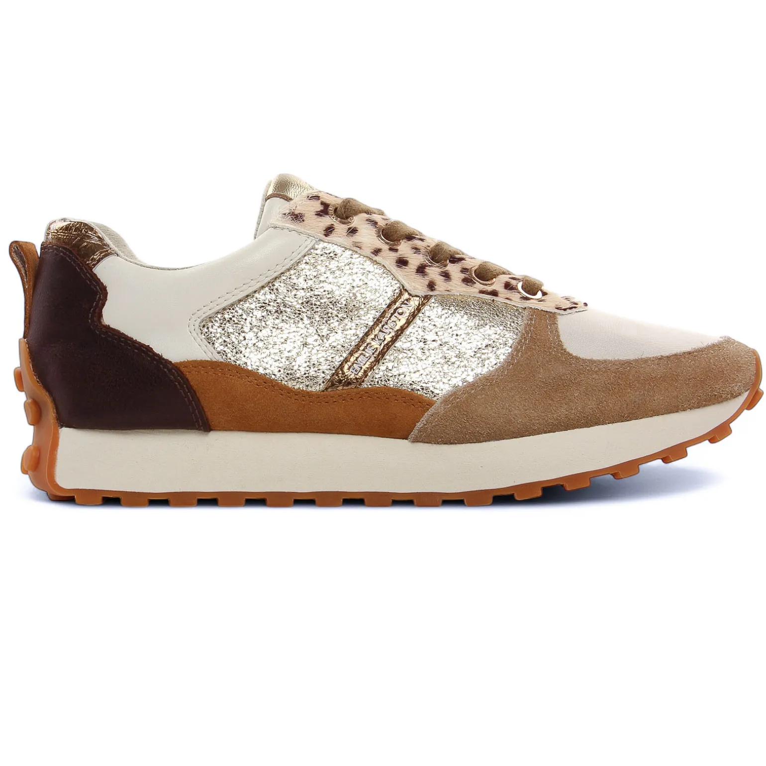Baskets Mode Emilie Karston Collins Leopard