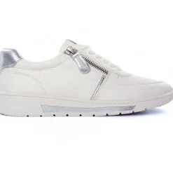 Baskets Mode Jana 23776 White Silver