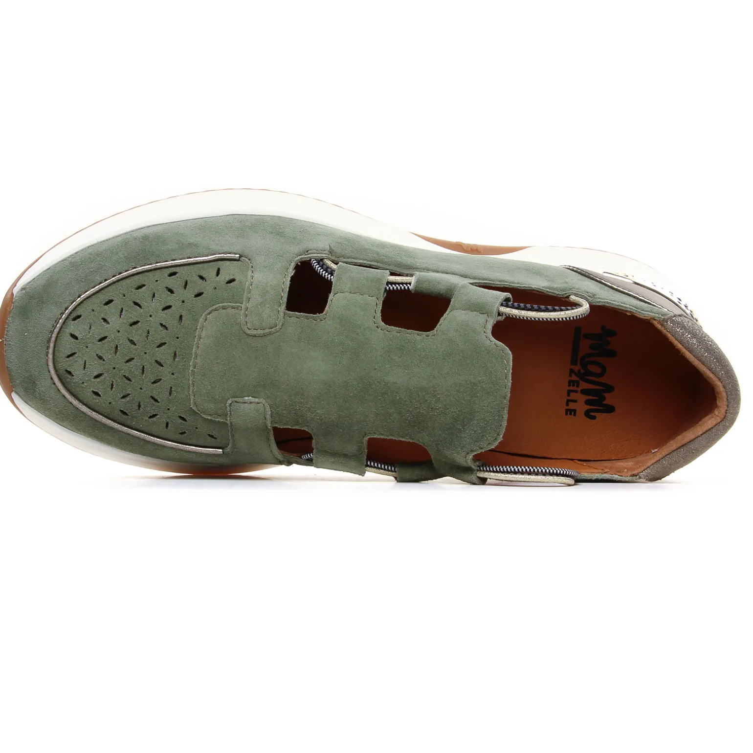 Baskets Mode Mamzelle Clock Sauge