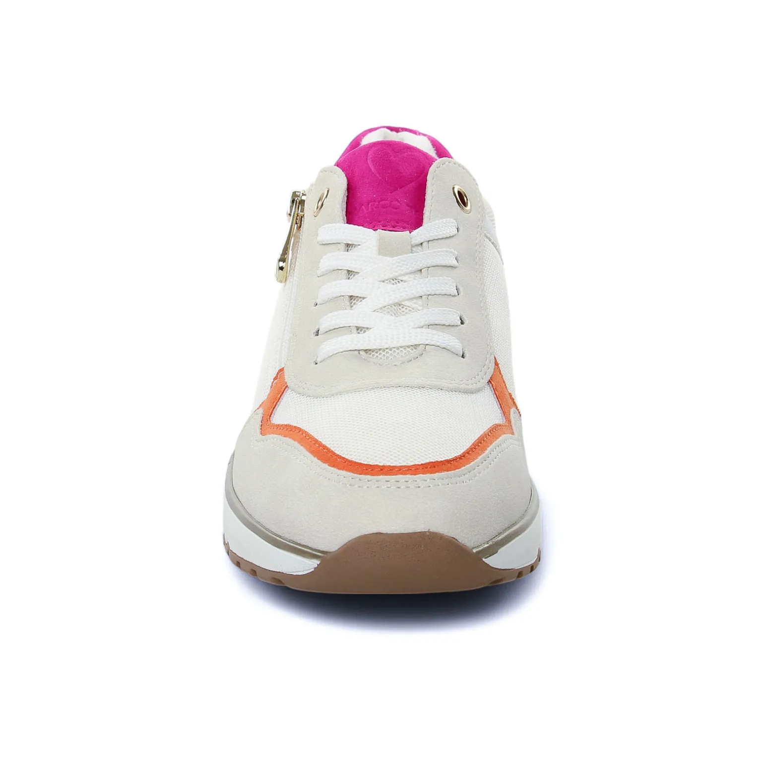 Baskets Mode Marco Tozzi 23754 White Pink