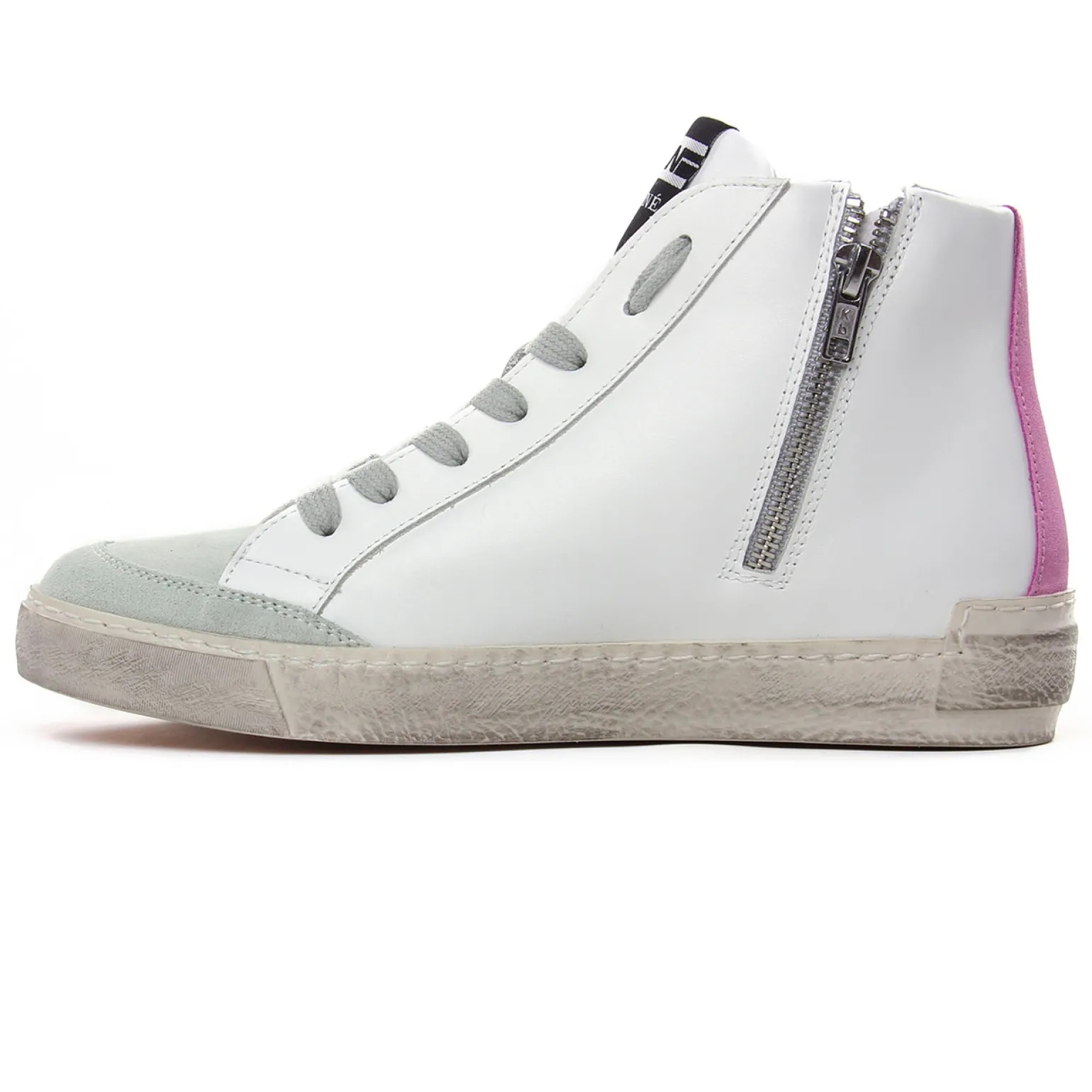 Baskets Mode Meline Nkc320 Blanc Rose