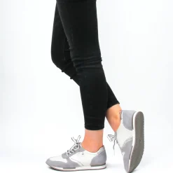 Baskets Mode Regarde Le Ciel Evely-04 Gris