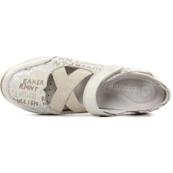 Baskets Mode Remonte D1G05-80 Offwhite Silver