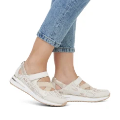 Baskets Mode Remonte D1G05-80 Offwhite Silver