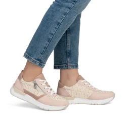 Baskets Mode Rieker 58902-31 Rose Multi