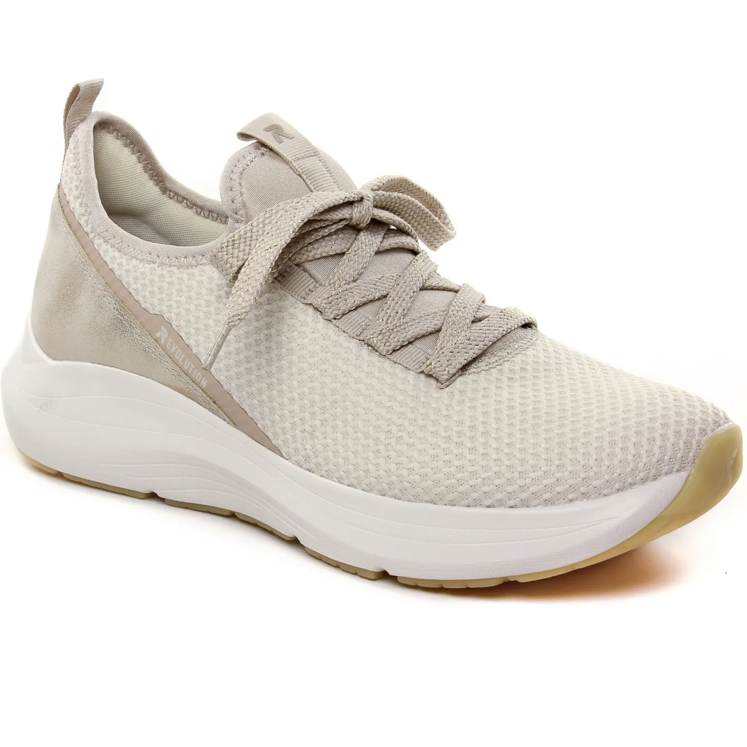 Baskets Mode Rieker 42109-60 Vanille Perle