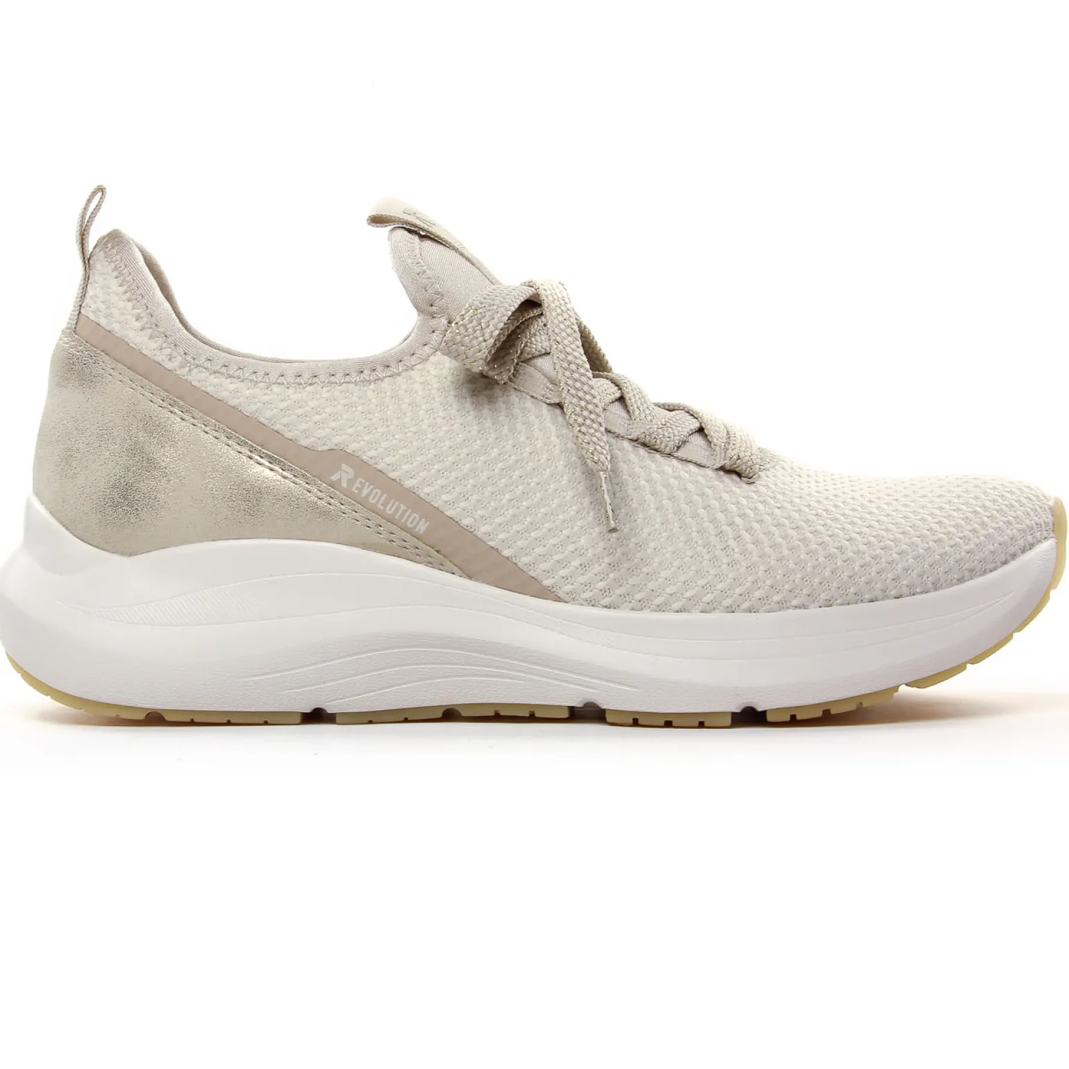 Baskets Mode Rieker 42109-60 Vanille Perle