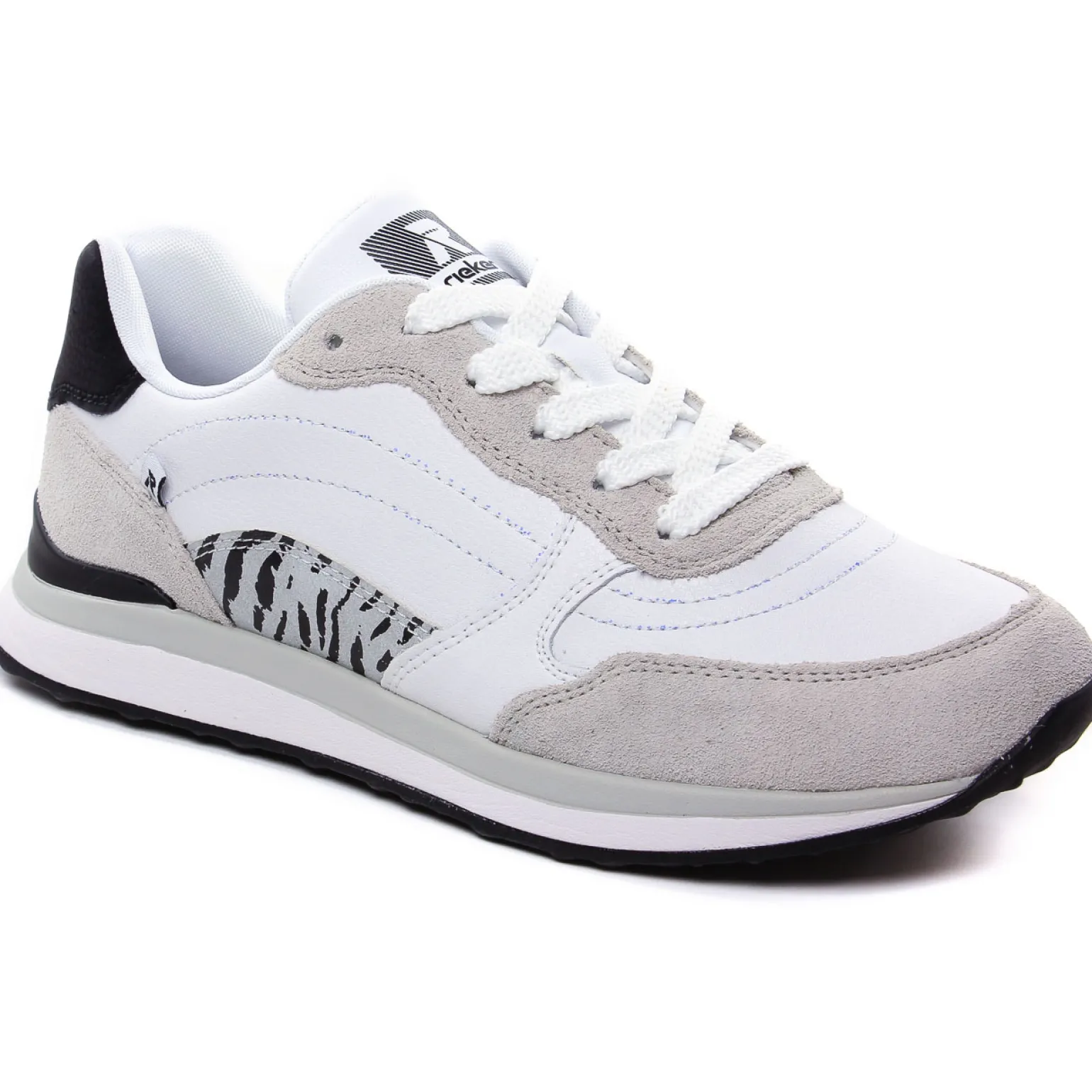 Baskets Mode Rieker 42506-80 Weiss Foret