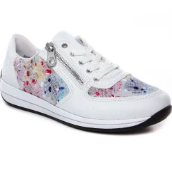 Baskets Mode Rieker N1112-90 Weiss Multi