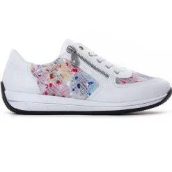 Baskets Mode Rieker N1112-90 Weiss Multi