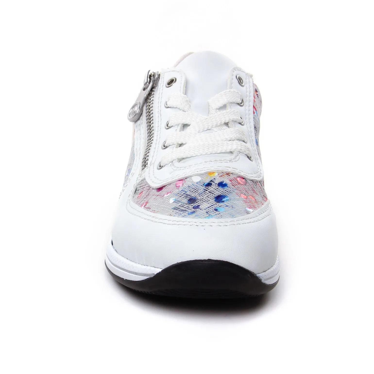 Baskets Mode Rieker N1112-90 Weiss Multi