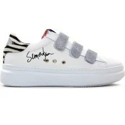 Baskets Mode Semerdjian Barry 6715 Blanc Zebre