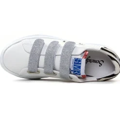 Baskets Mode Semerdjian Barry 6715 Blanc Zebre