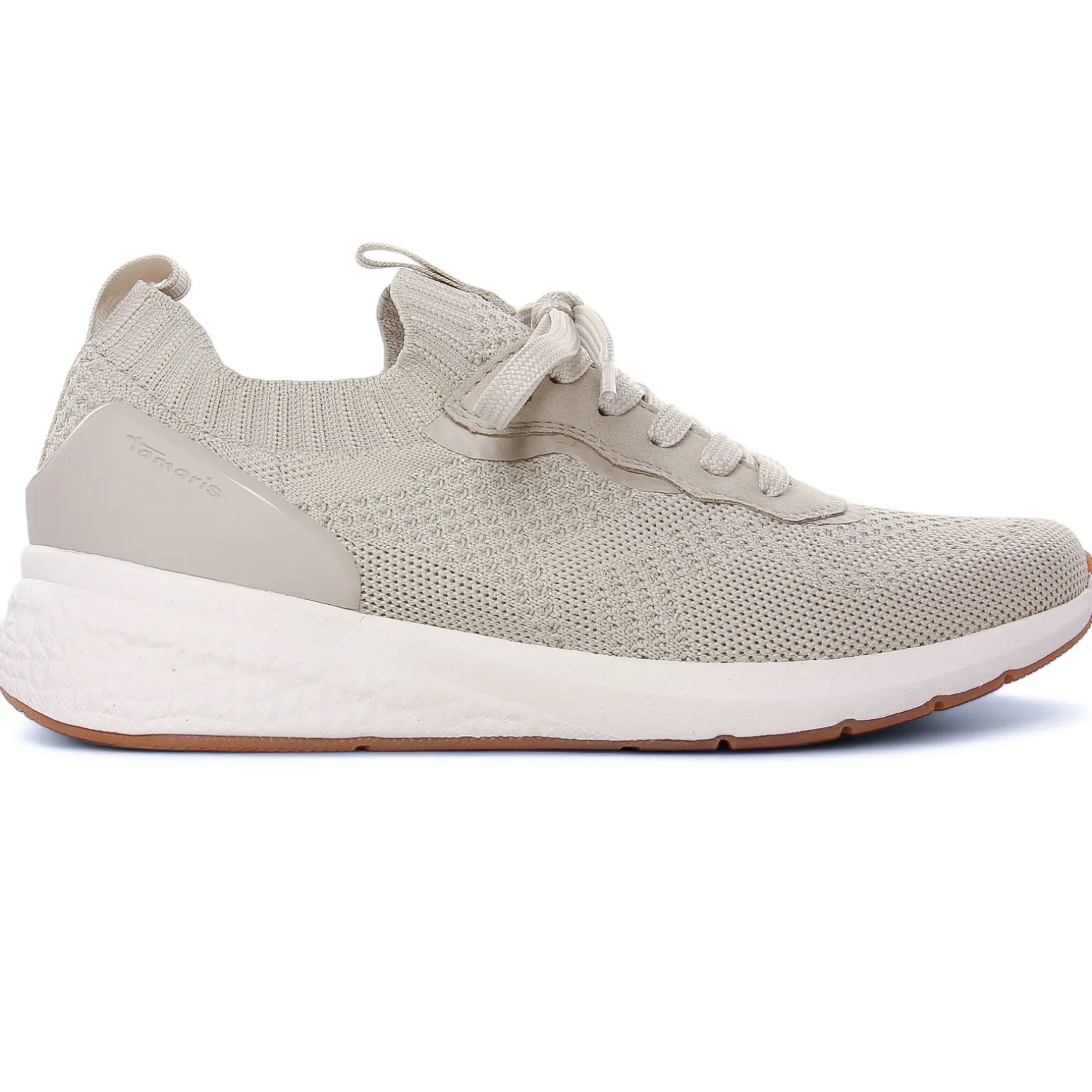 Baskets Mode Tamaris 23714 Ivory Metallic