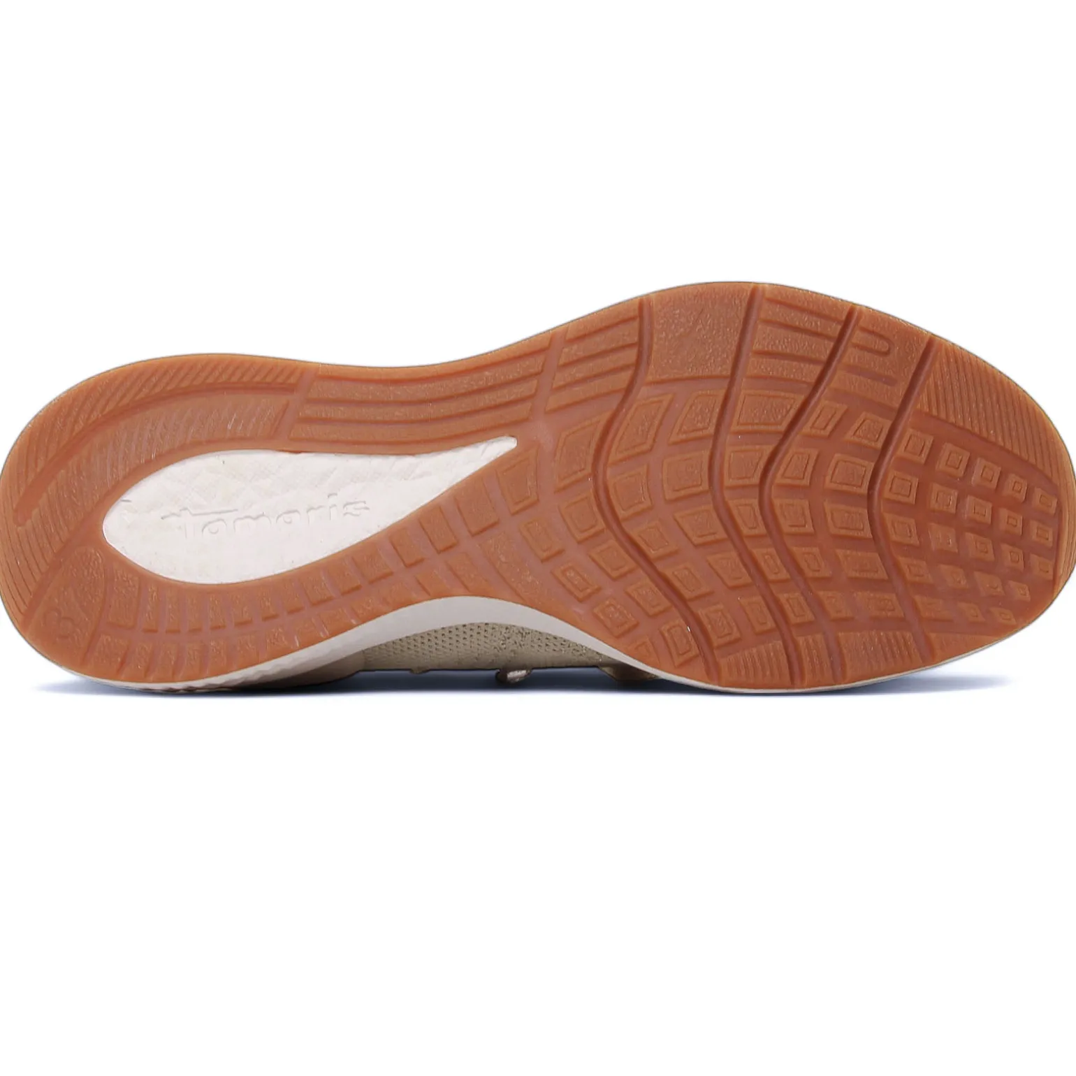 Baskets Mode Tamaris 23714 Ivory Metallic