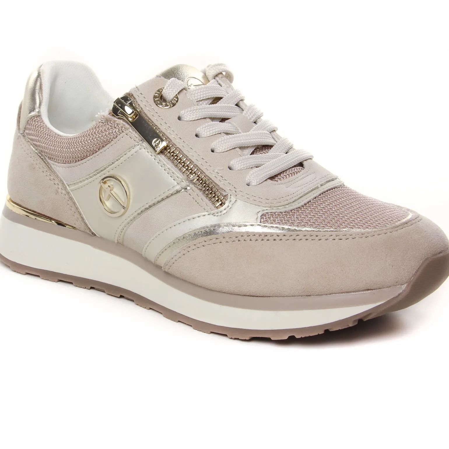 Baskets Mode Tamaris 23726 Ivory Glam