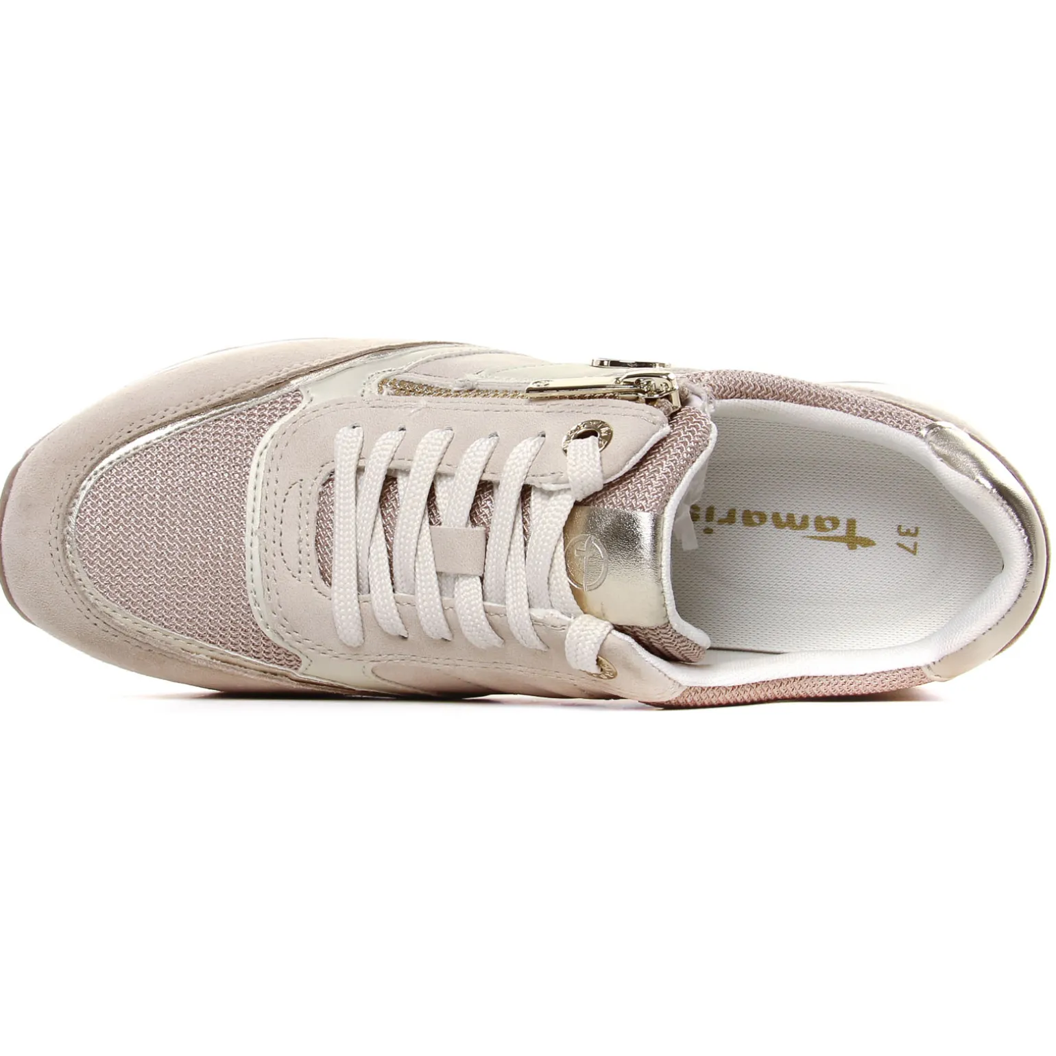 Baskets Mode Tamaris 23726 Ivory Glam