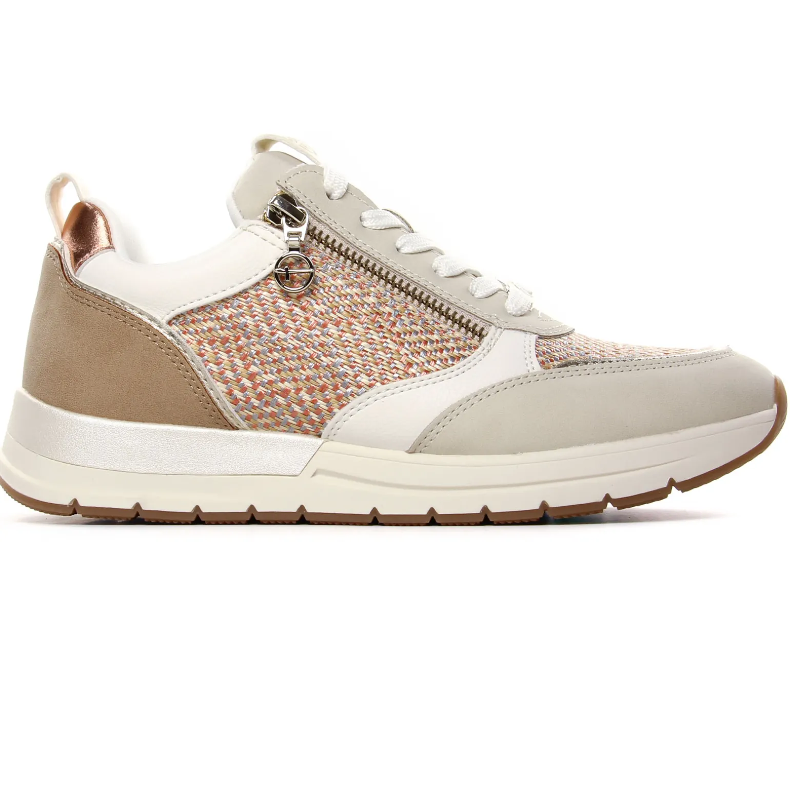 Baskets Mode Tamaris 23732 Ivory Struct