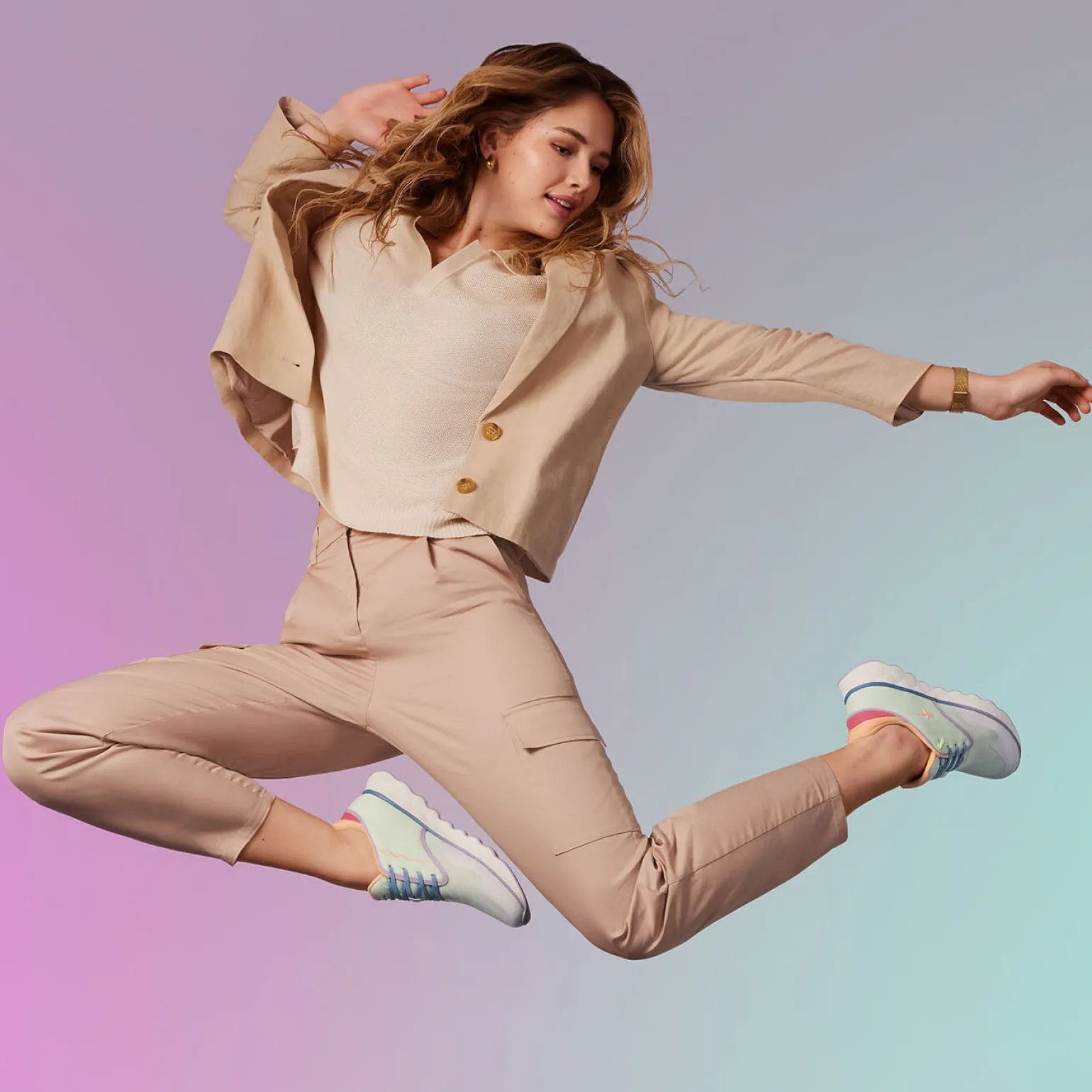 Baskets Mode Tamaris 23700 Mint Comb