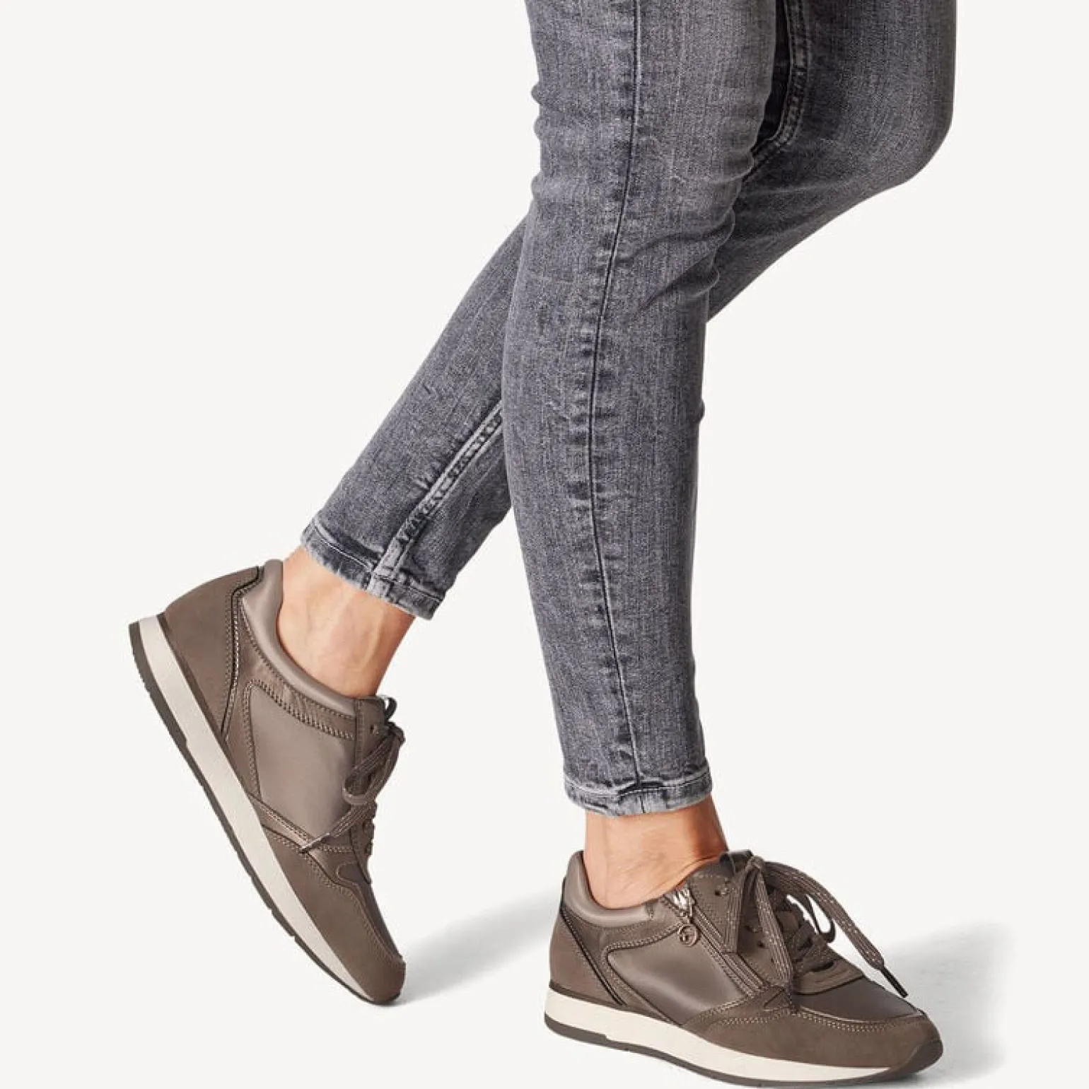 Baskets Mode Tamaris 23603 Taupe Comb