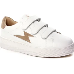 Baskets Mode Vanessa Wu Camélia Bk2658 Beige