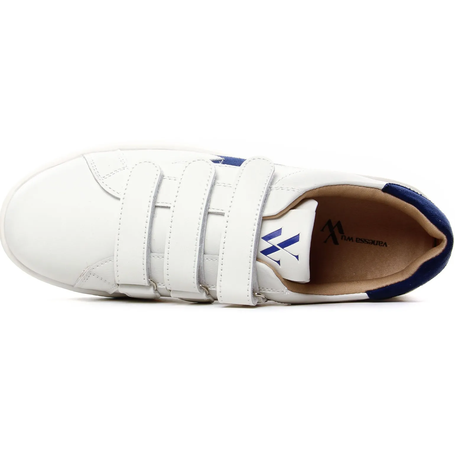 Baskets Mode Vanessa Wu Camélia Bk2658 Marine