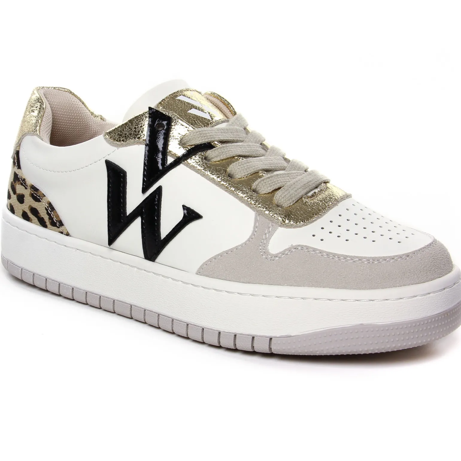 Baskets Mode Vanessa Wu Esmee Bk2609 Taupe