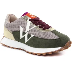 Baskets Mode Vanessa Wu Faustine Bk2655 Kaki