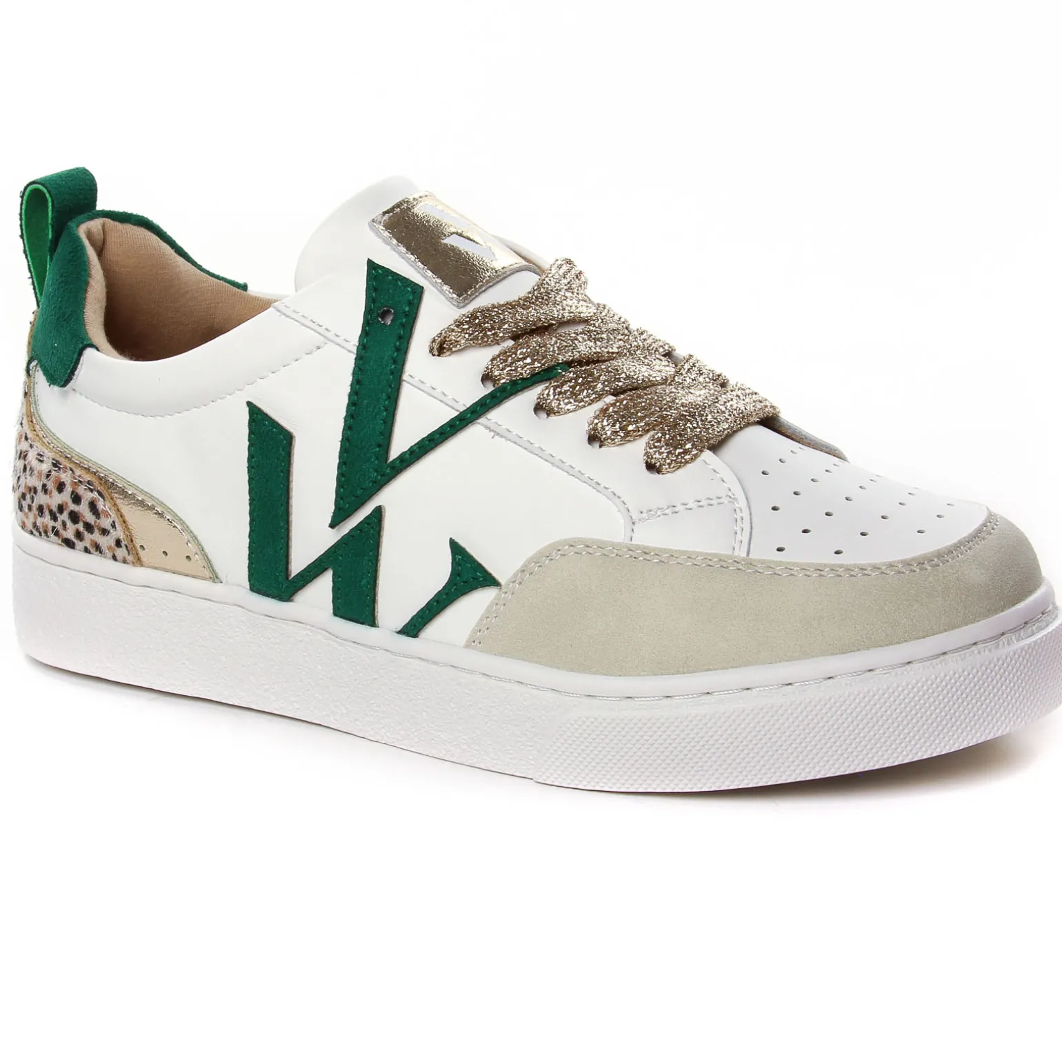 Baskets Mode Vanessa Wu Gabriela Bk2708 Vert