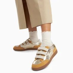 Baskets Mode Vanessa Wu Louvia Camel