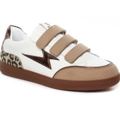 Baskets Mode Vanessa Wu Louvia Bk2785 Beige